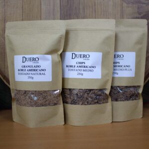 Chips de roble americano