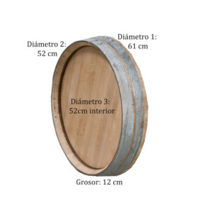 cabecero barrica 225 litros